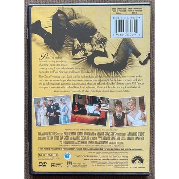 A New Kind of Love (DVD, Widescreen Collection) - Picture 2 of 4